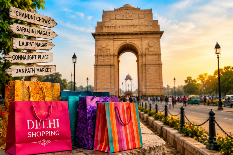 Delhi Shopping Escape